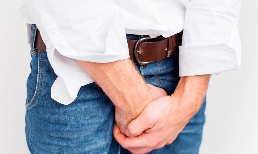 Dhimbje në ijë me prostatit